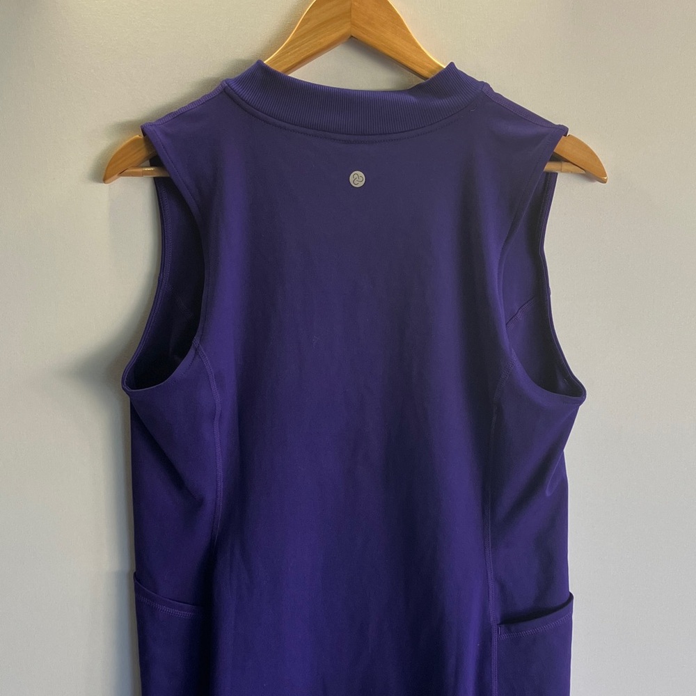 ZELLA Purple Sleeveless Dress with Pockets - Picture 6 of 7